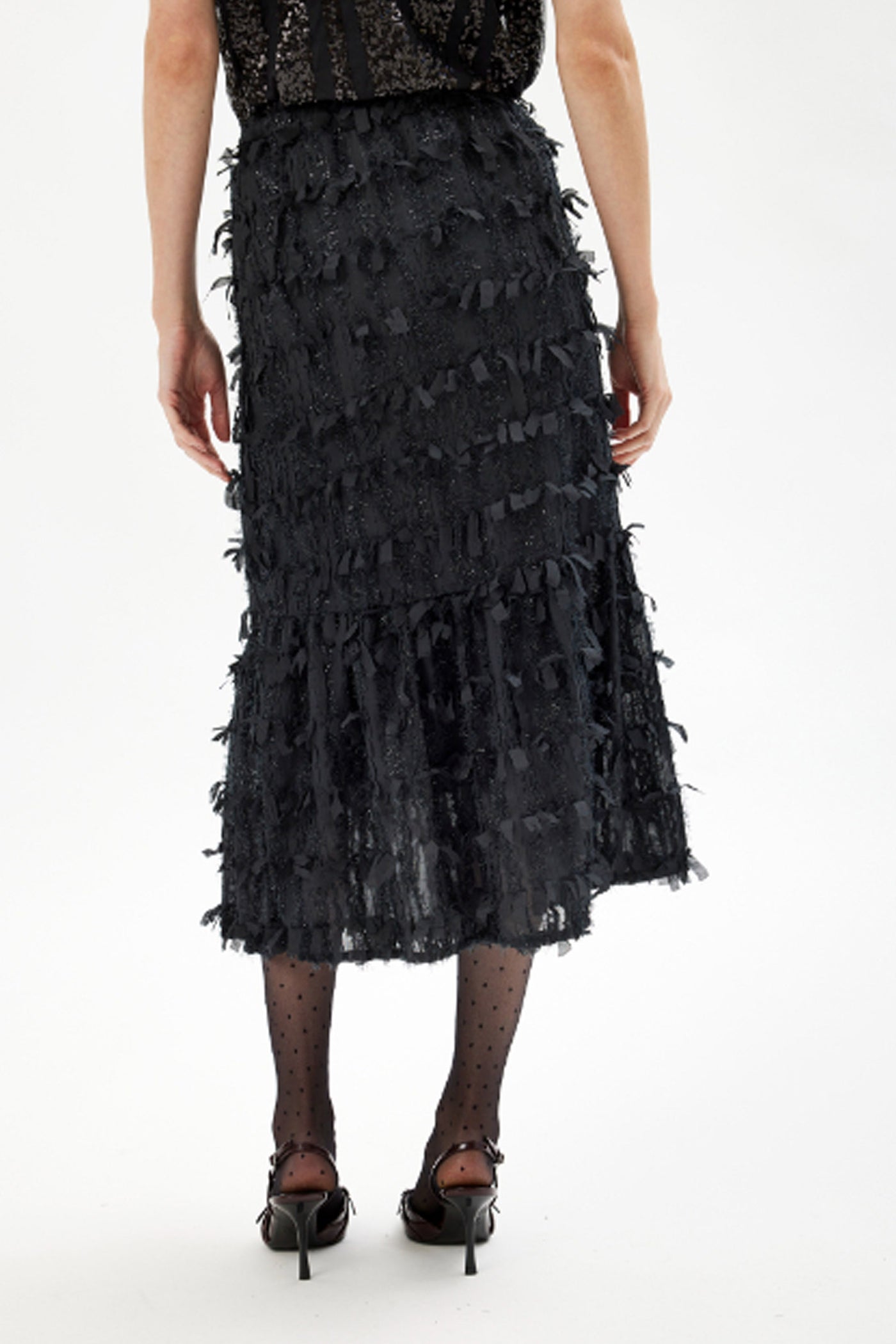 Isadora skirt SORT - 16423
