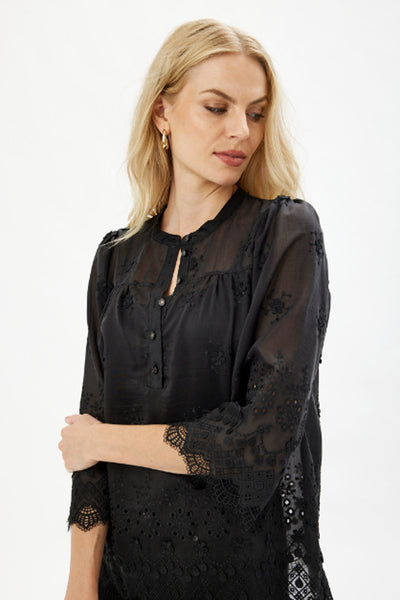 Esme blouse (without slip top) SORT - 16472 Thumbnail
