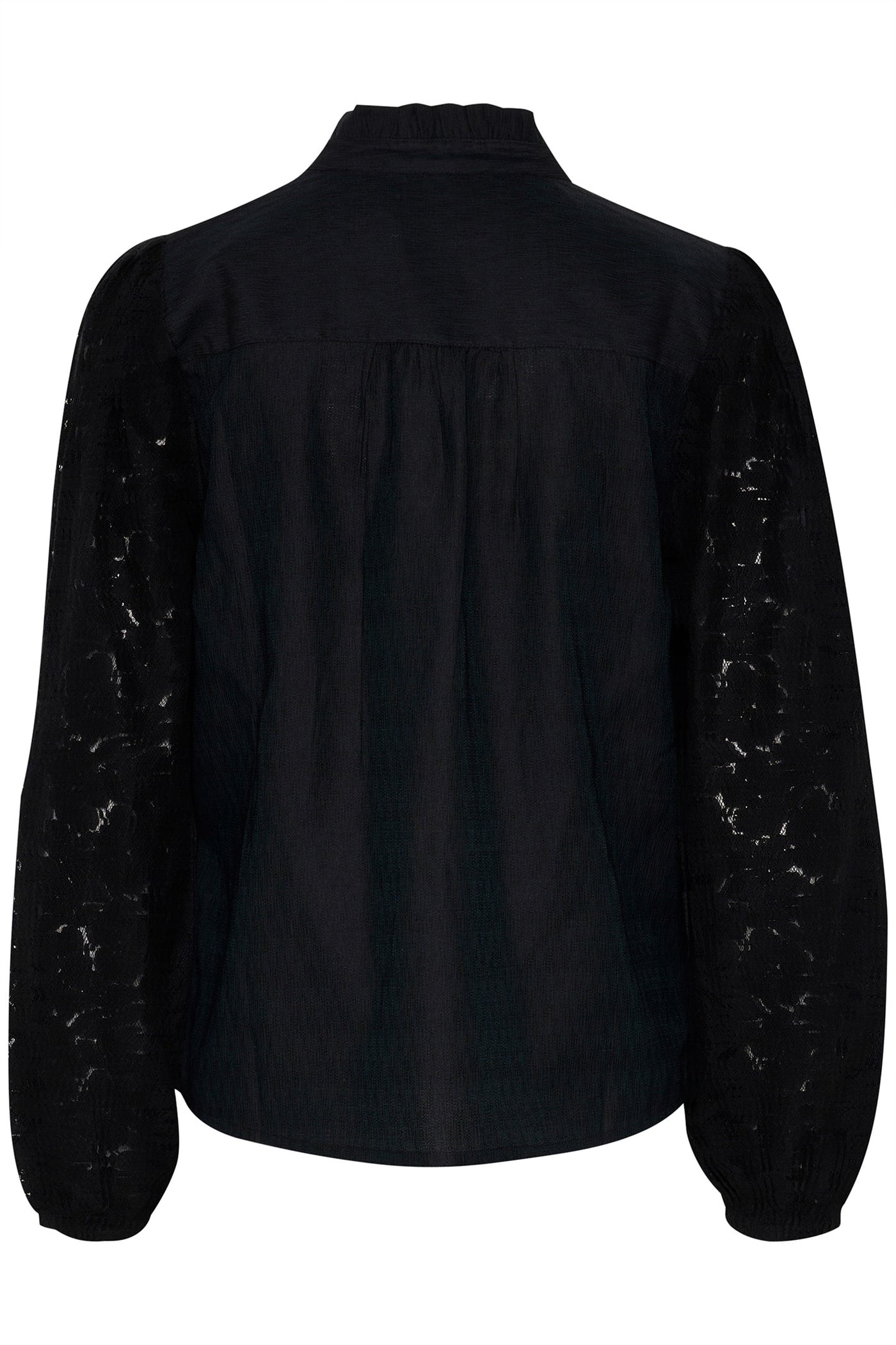CRLiselin Lace Blouse Pitch Black - 10613845