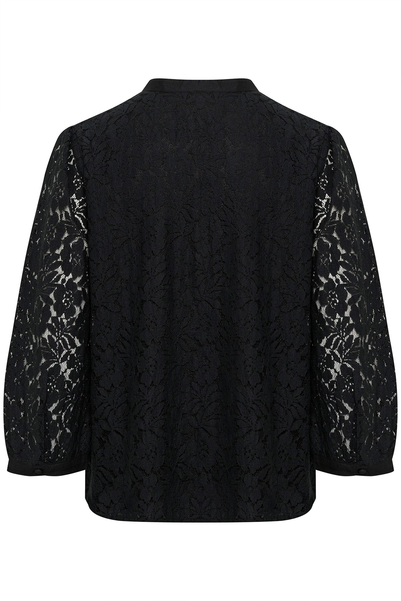 CRKaspis Lace Shirt Pitch Black