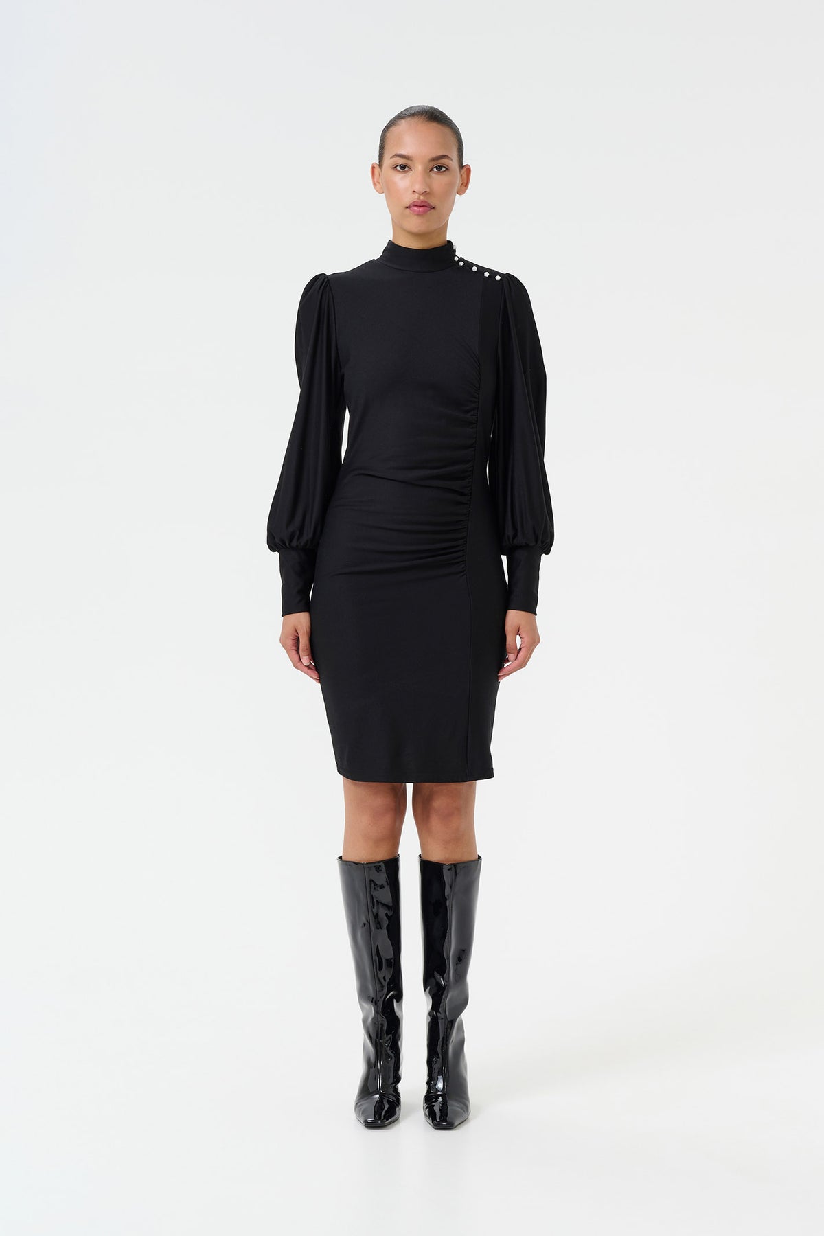RifaGZ button dress Black - 10909719
