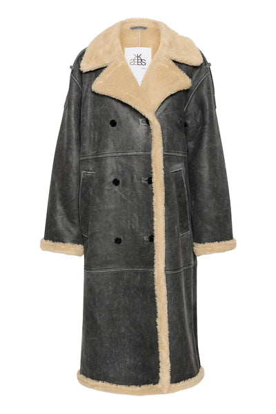 KBReio Kleo Long Coat Thunderstorm - 10105274 Thumbnail