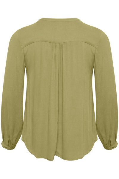 KCami LS Blouse Mosstone - 10580001 Thumbnail