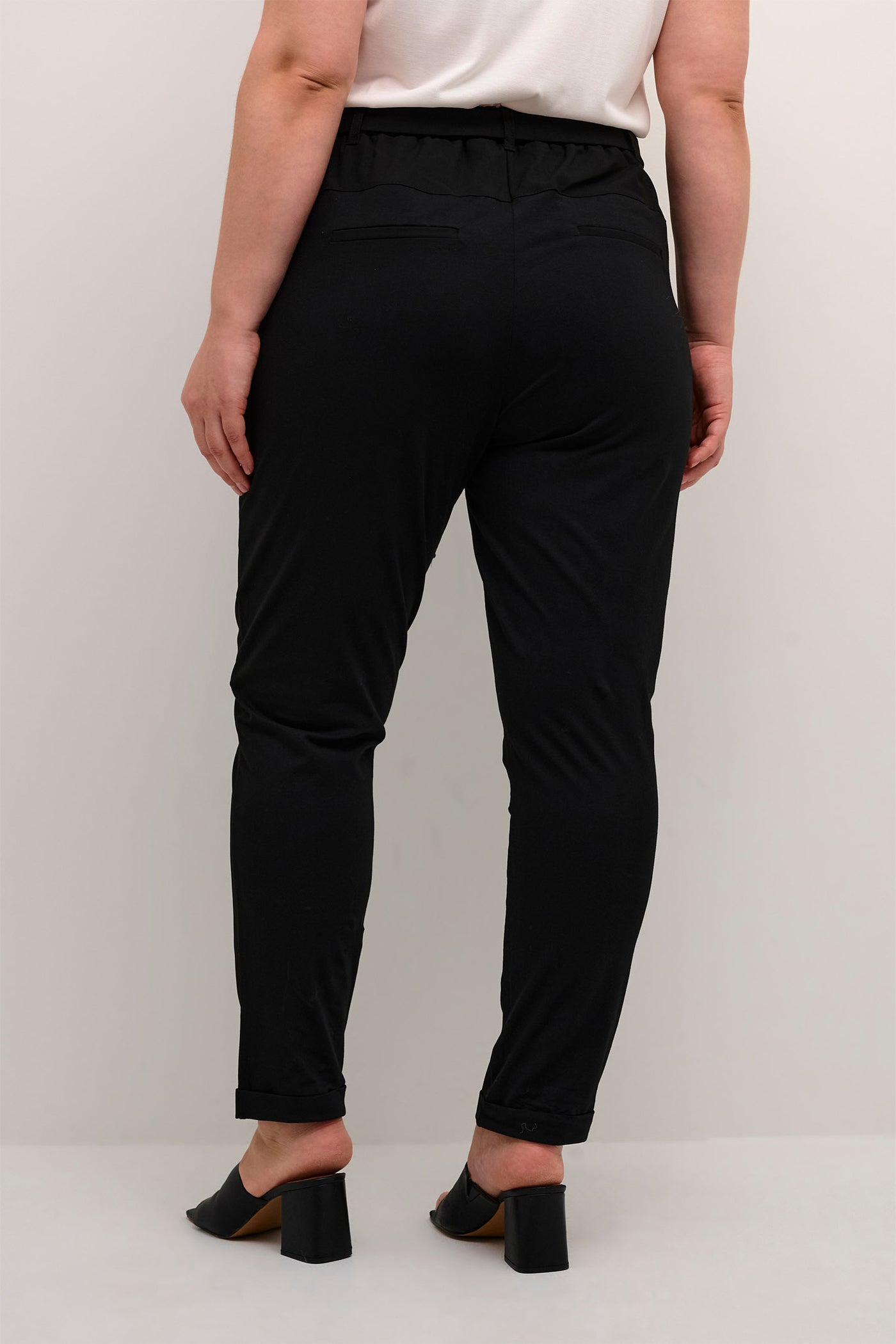 KCjia Belt Pants Black deep - 10580008