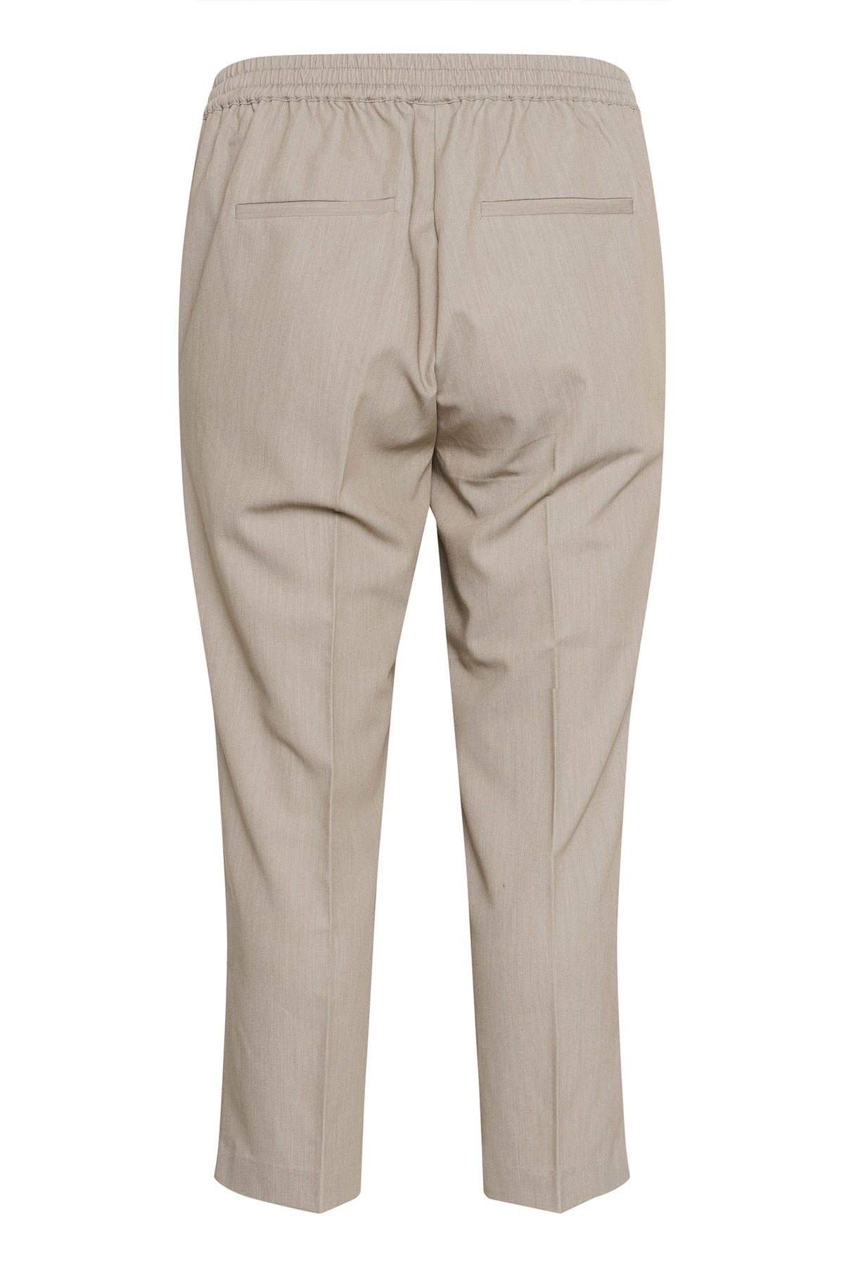 KCsakira Cropped Pants Elephant Skin Melange - 10580650