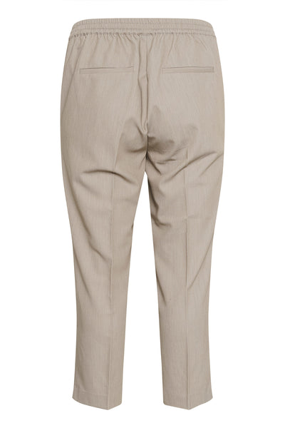 KCsakira Cropped Pants Elephant Skin Melange - 10580650 Thumbnail