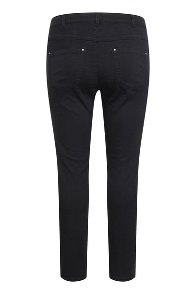 KCwilla Ida Slim Jeans Black deep - 10581270 Thumbnail
