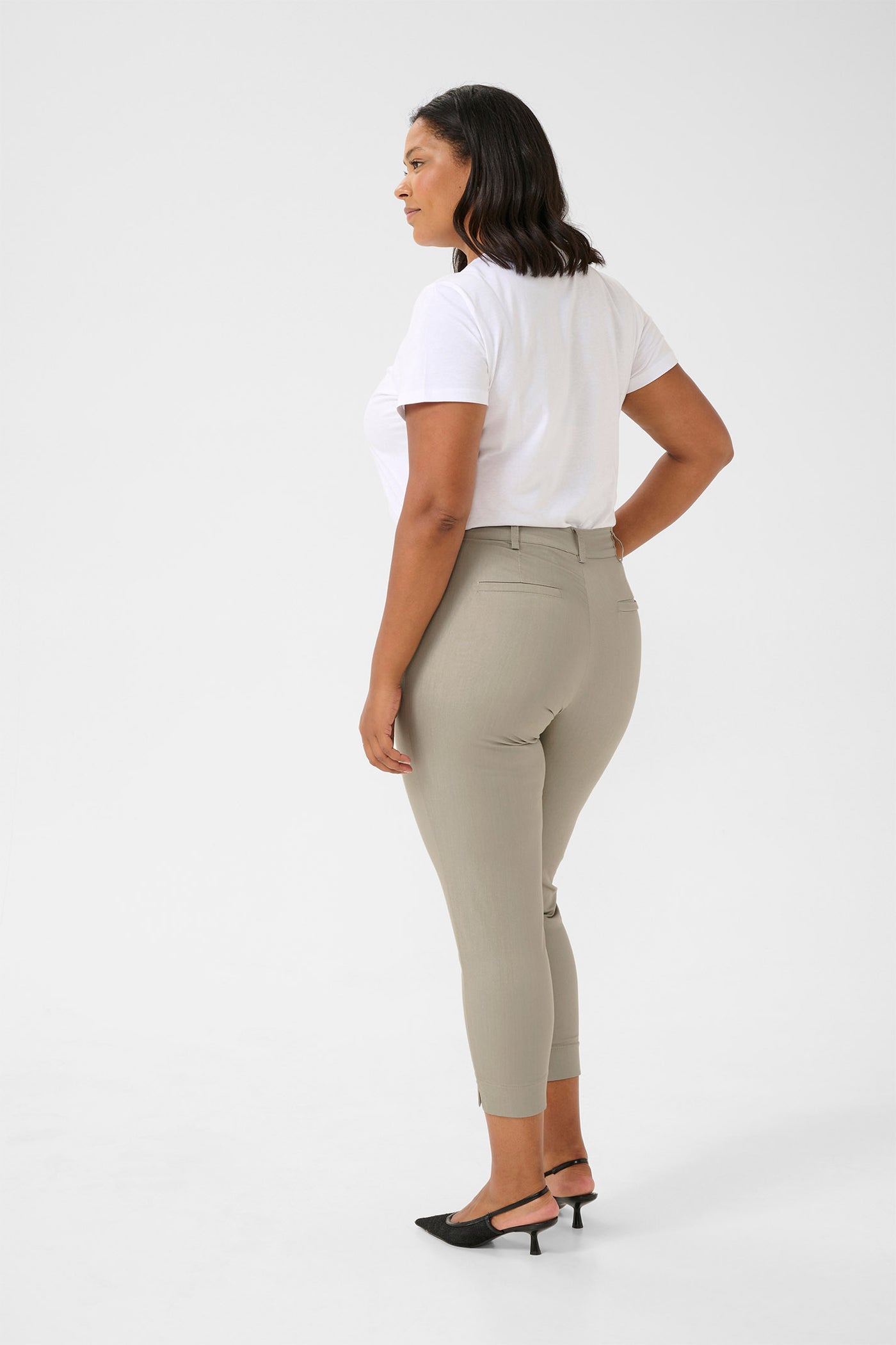 KCleana Chino 7/8 Pants Elephant Skin - 10581546
