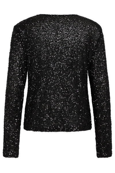 AraluBBCasi blouse Black - BBW4193 Thumbnail