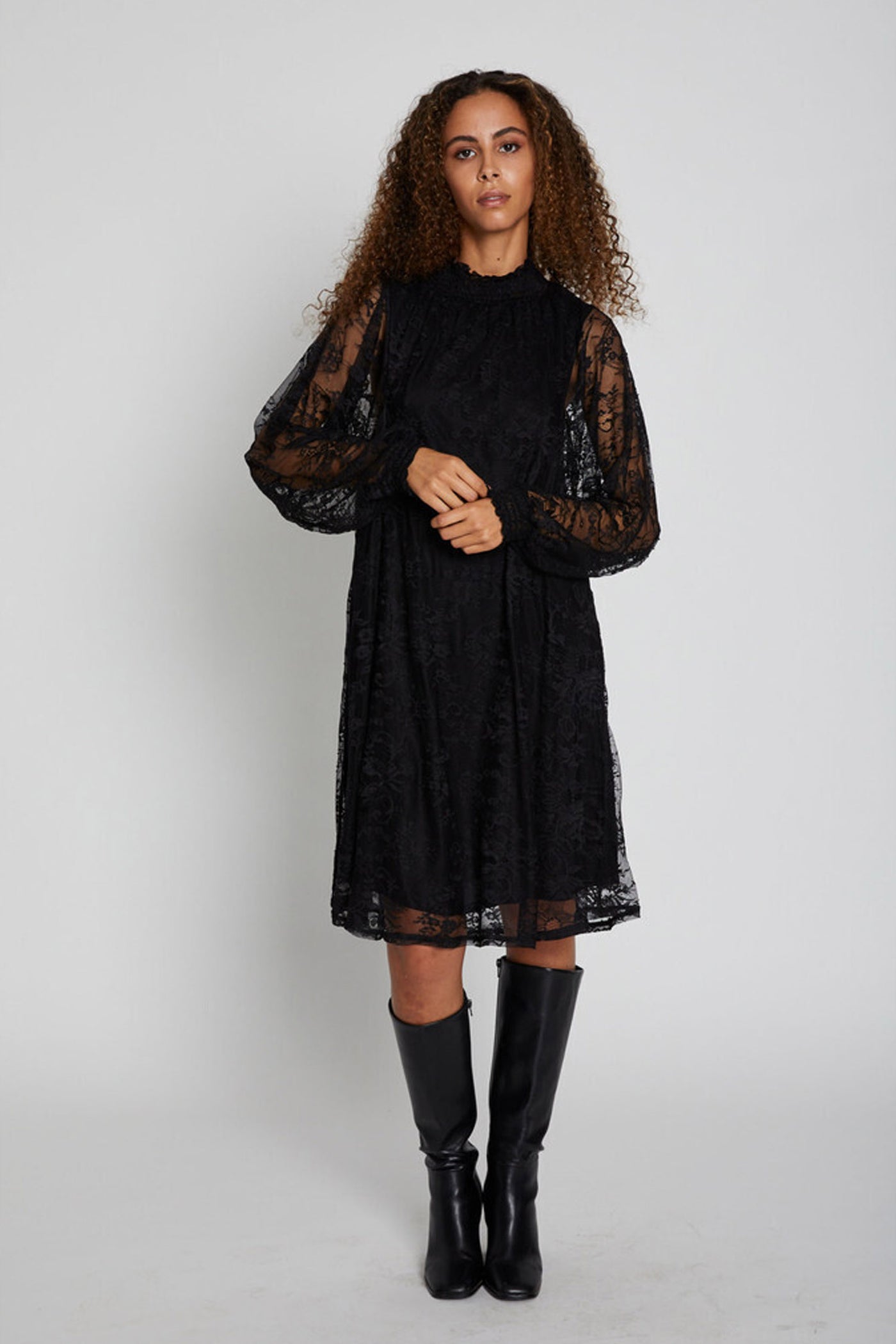 PolaBBPhilinas dress Black - BBW4210