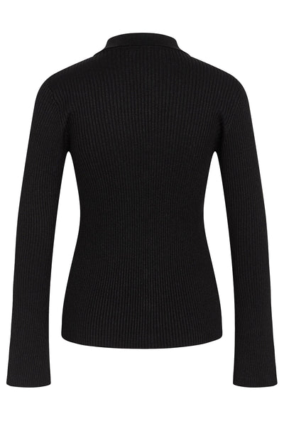 AnemonesBBSeyra knit cardigan Black - BBW4283 Thumbnail