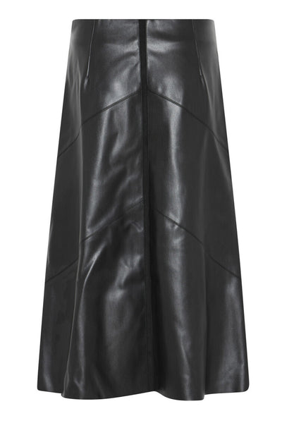 VeganiBBEleen skirt Black - BBW4295 Thumbnail