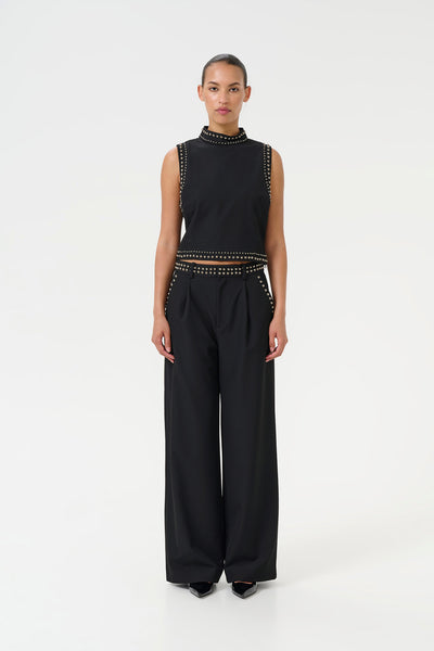 PhoebeGZ MW pants Black - 10909624 Thumbnail
