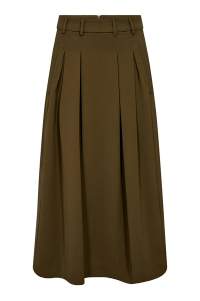 AnyaCC Pleat Skirt 69-Military O - 34178 Thumbnail