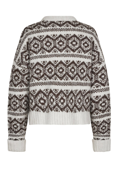 LottieLL Jumper LS 65 Choco - 24444-5026 Thumbnail