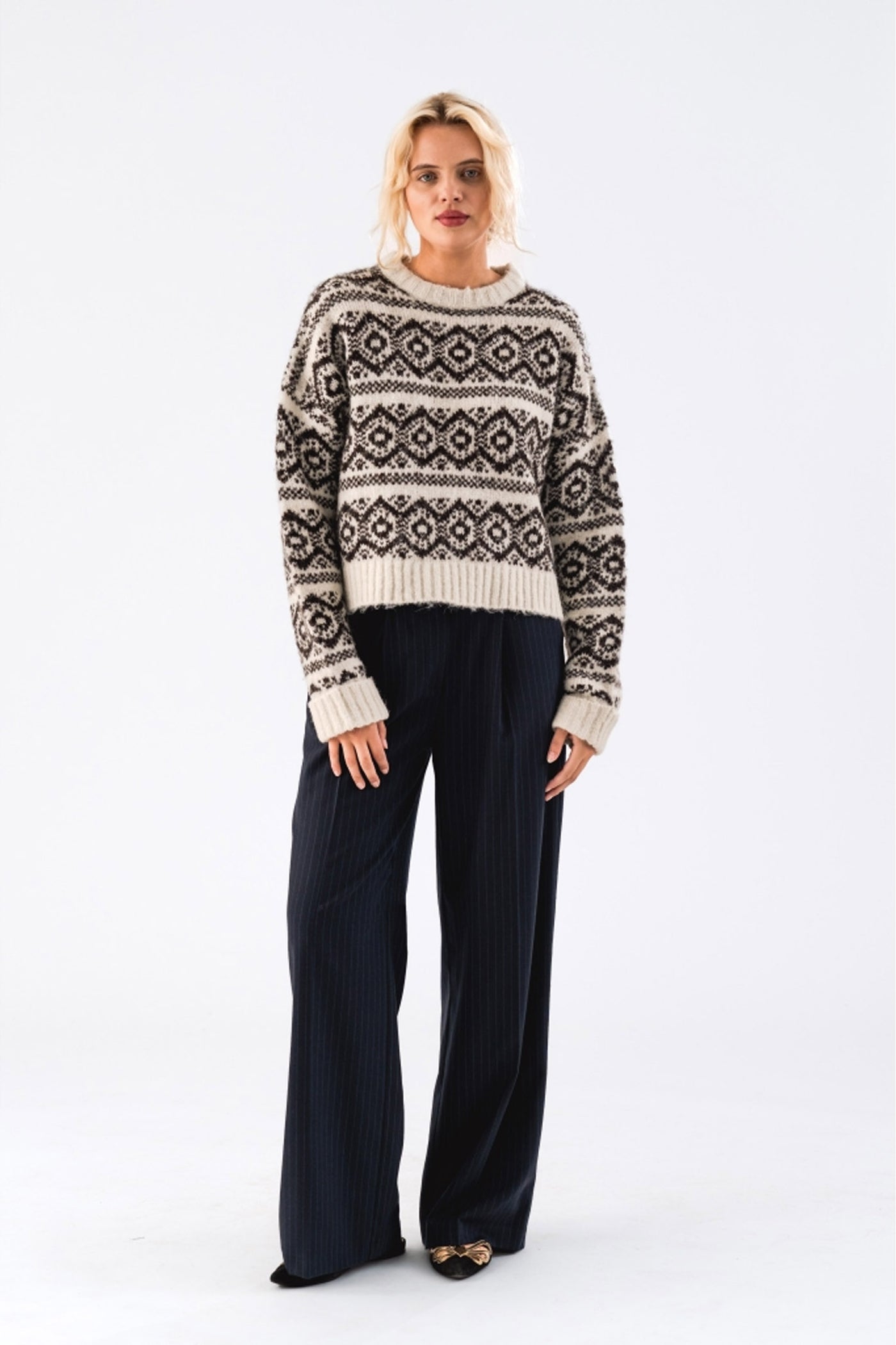 LottieLL Jumper LS 65 Choco - 24444-5026