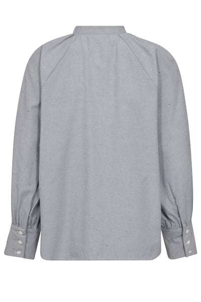 GemCC Stripe Shirt 138-Light Grey - 35693 Thumbnail
