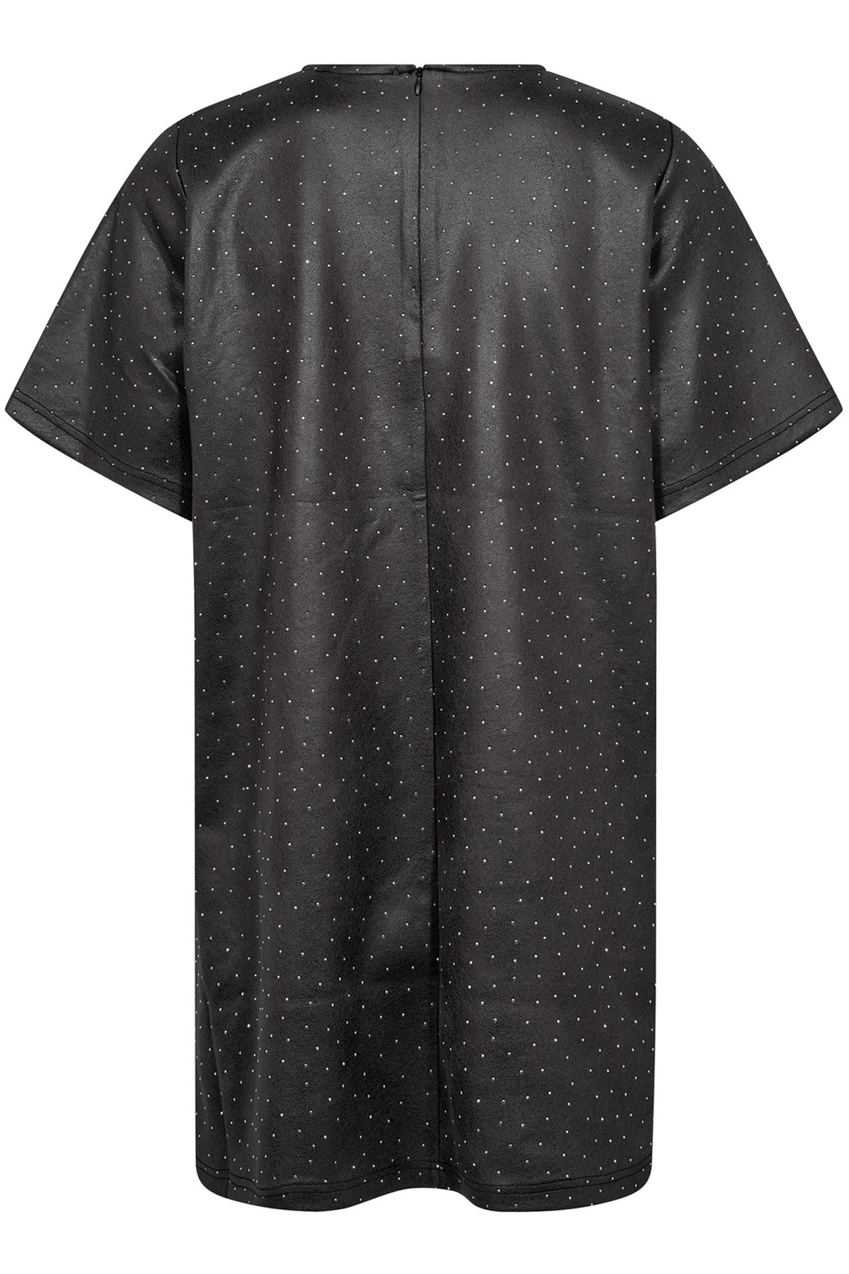 SimiliCC PU Dress 140-Dark Grey - 36414