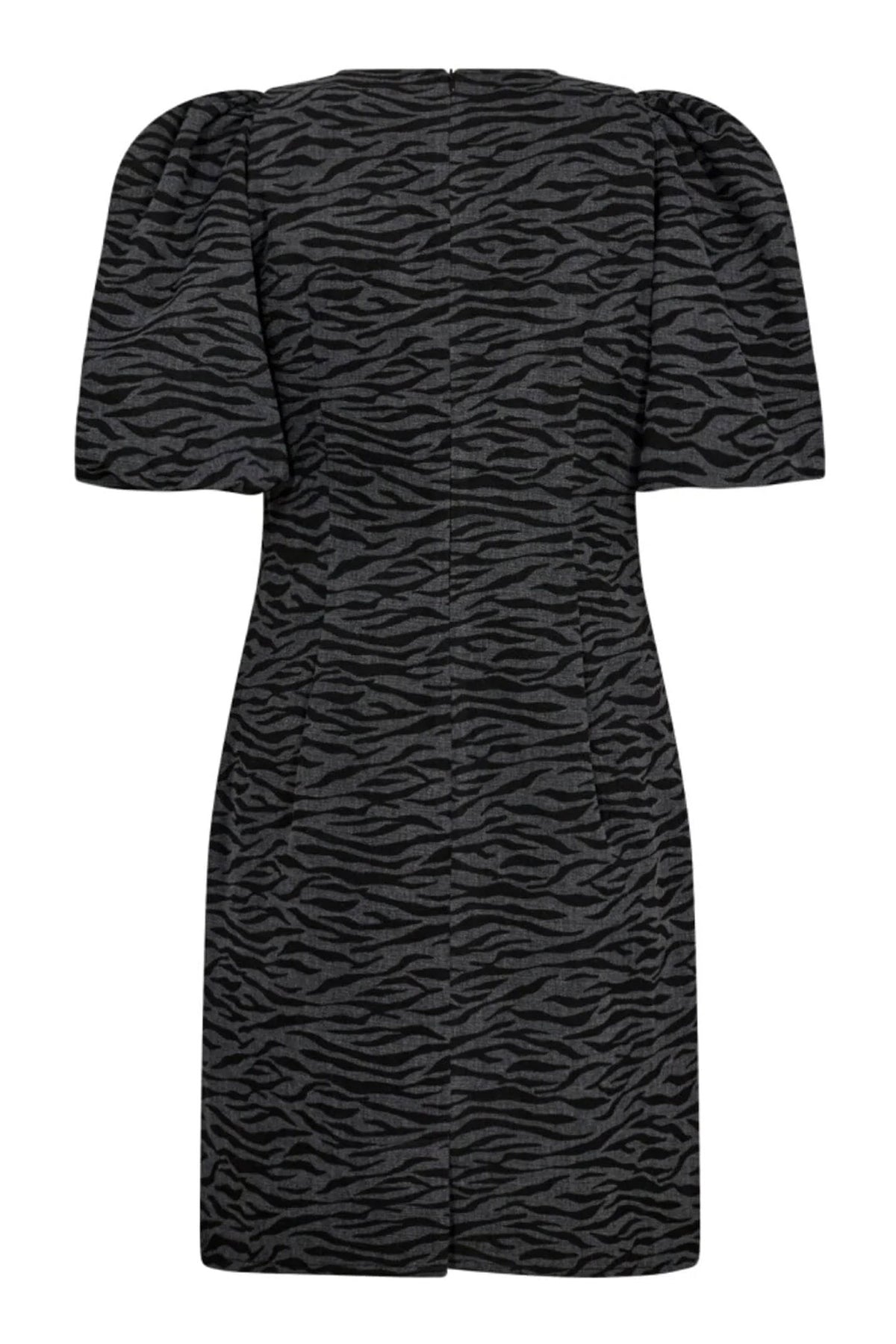 ZebraCC Flock Dress 96-Black - 36411