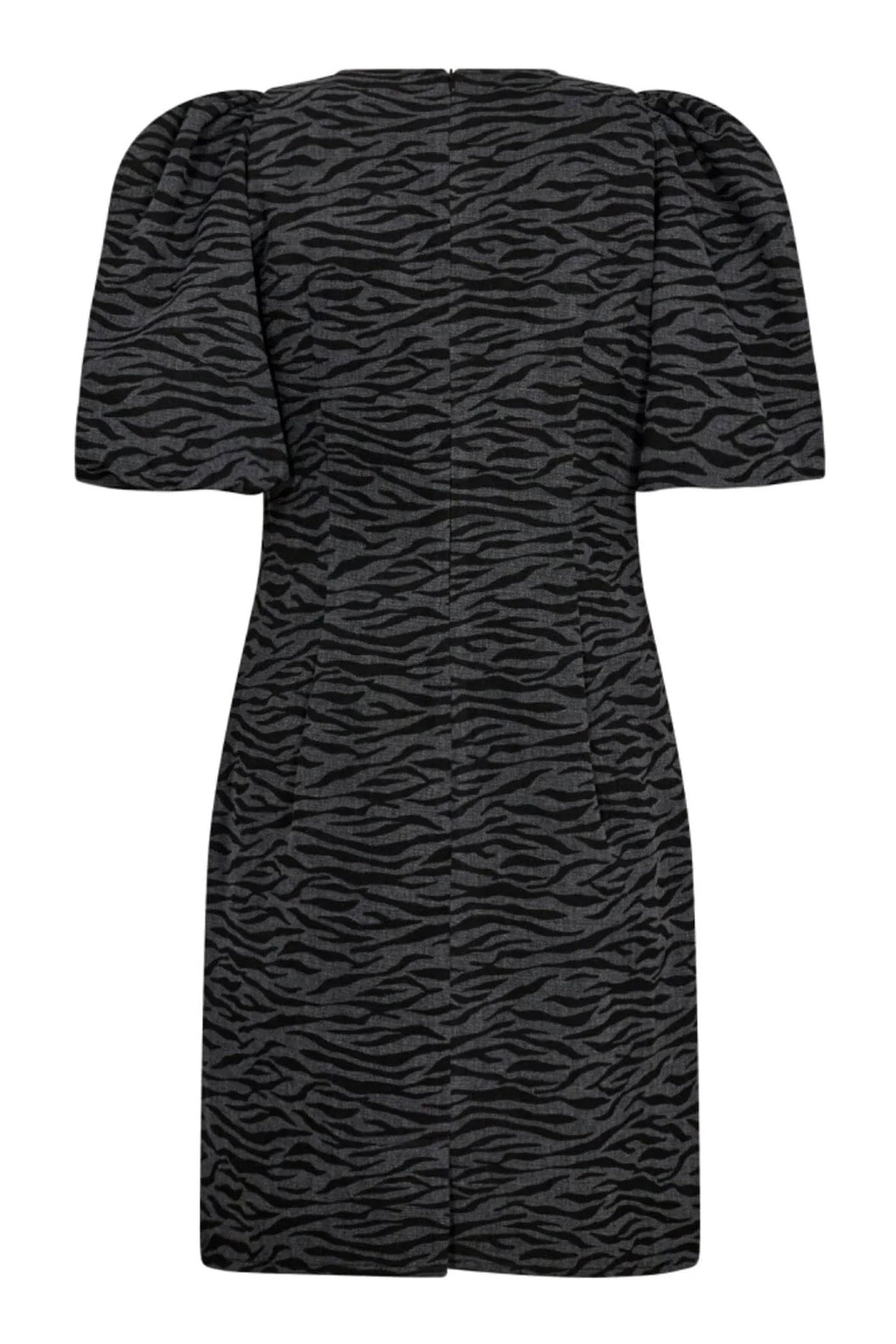 ZebraCC Flock Dress 96-Black - 36411