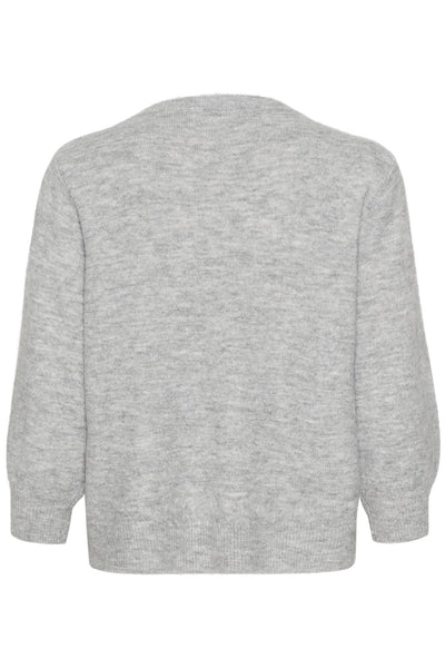 KAmeridith Pullover Grey Melange - 10509262 Thumbnail