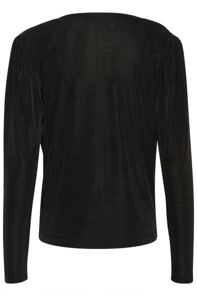 KAgina Jersey Blouse Black deep - 10509321 Thumbnail