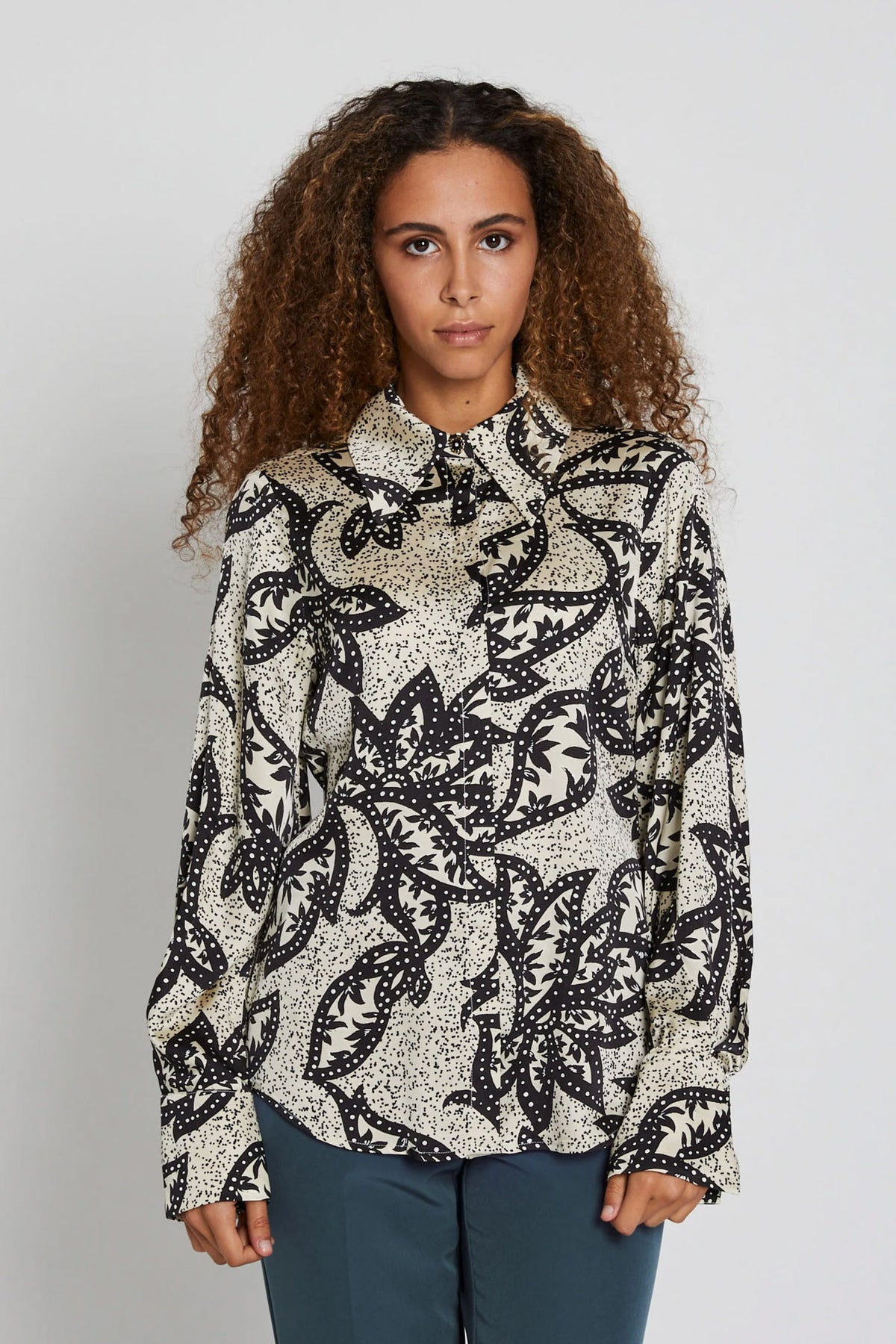 FloretBBElas shirt Sand print - BBW4261