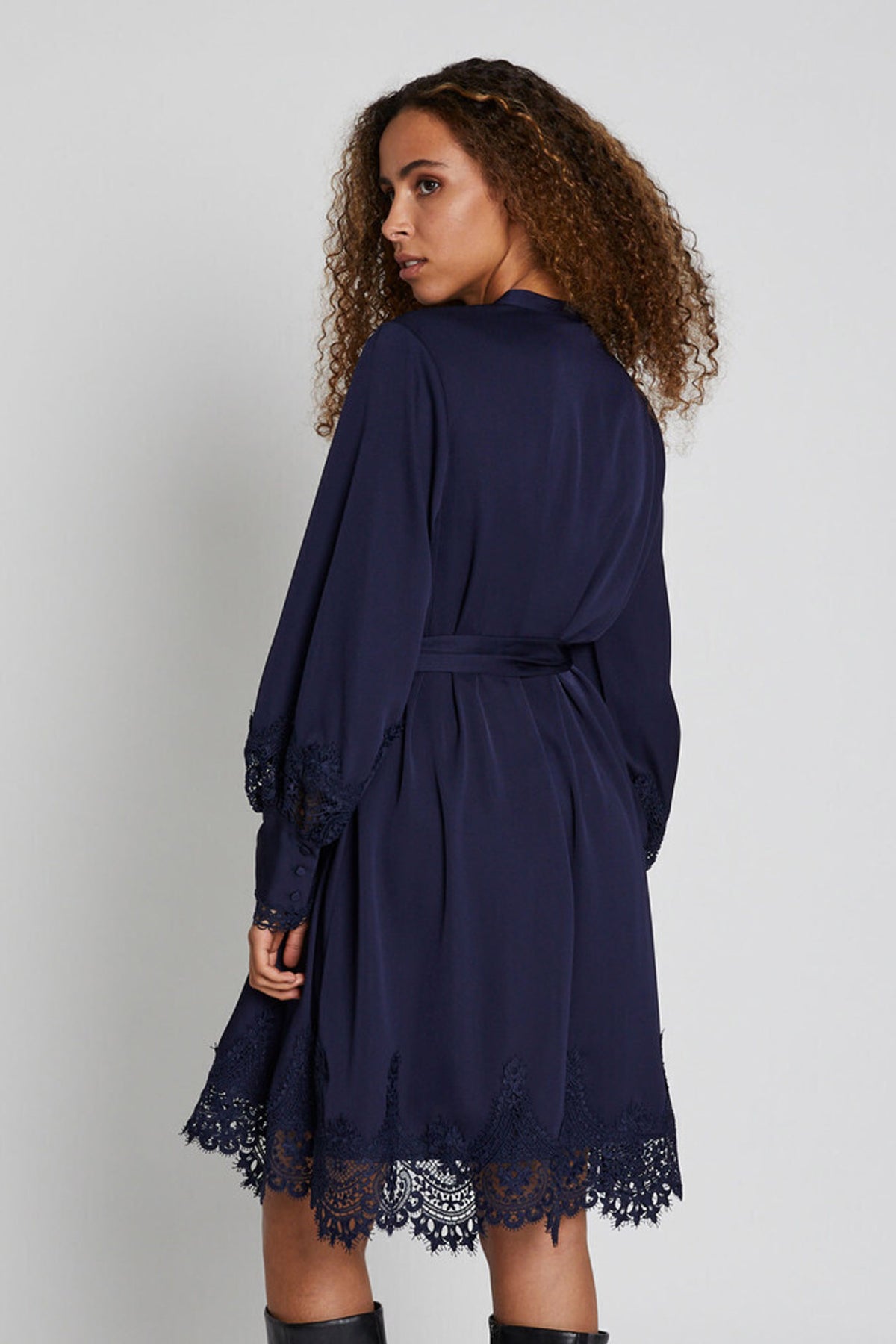 CedarsBBFelicia dress Navy - BBW4269