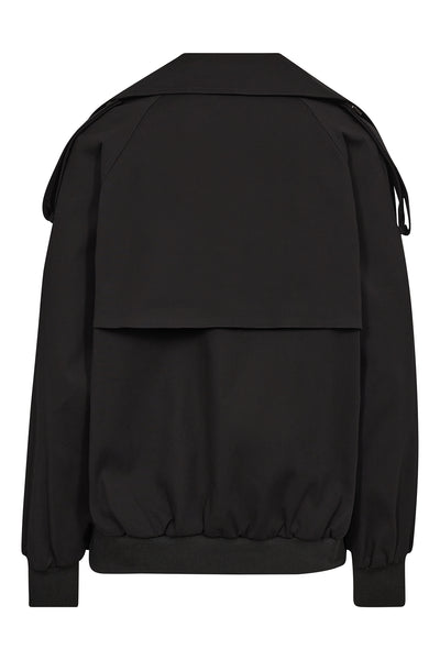 MMZabi Trench Bomber Jacket Black Thumbnail