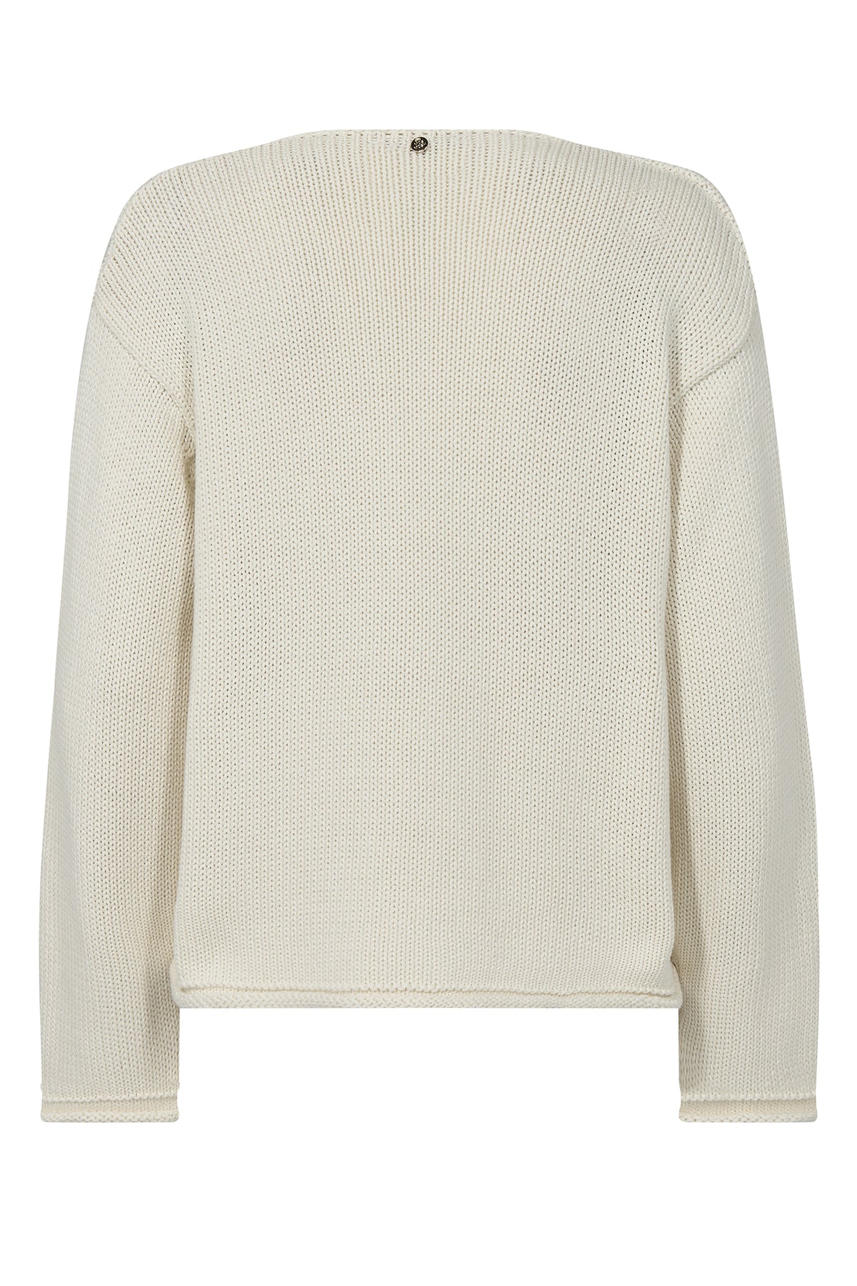 MMBine LS V-neck Knit ECRU - 168060