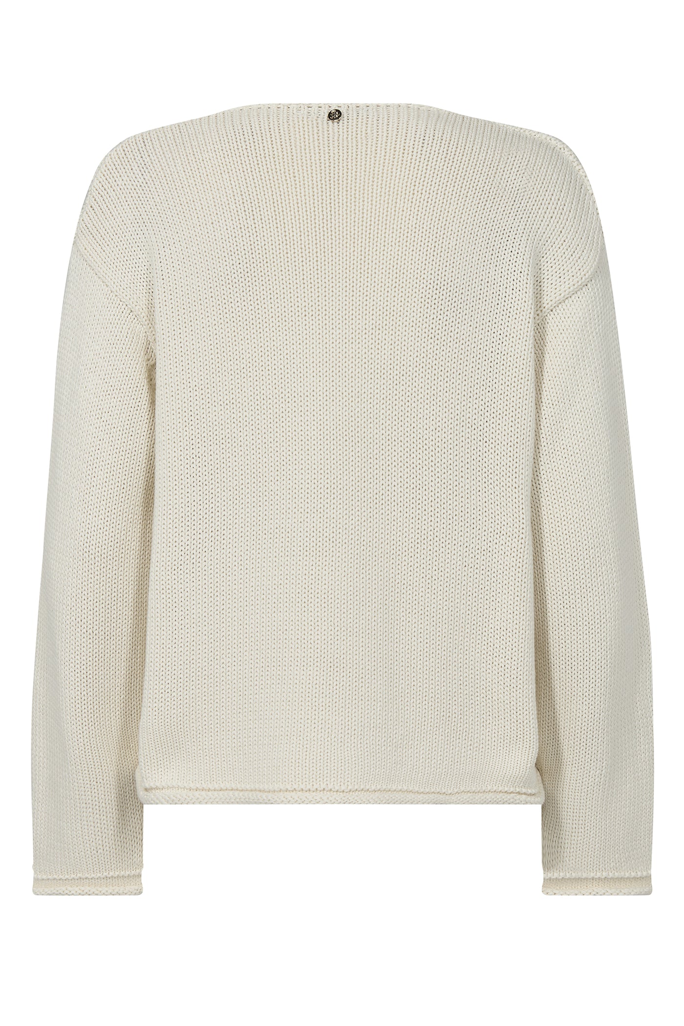 MMBine LS V-neck Knit ECRU - 168060