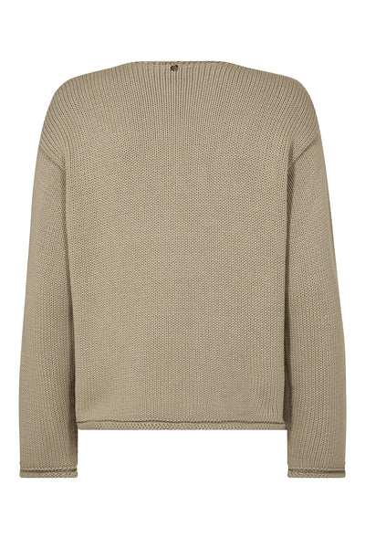 MMBine LS V-neck Knit Sesame - 168060 Thumbnail