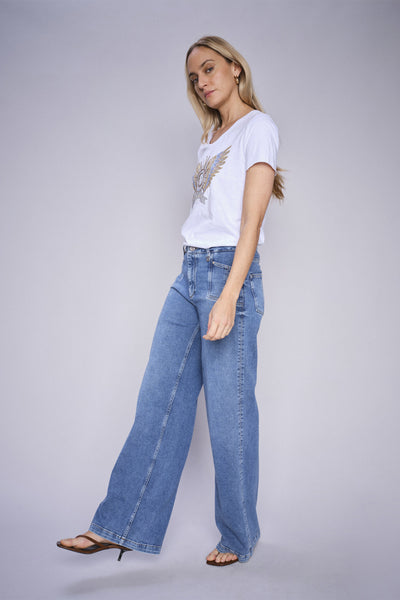 MMColette Lyon Jeans Mid Blue - 168930 Thumbnail