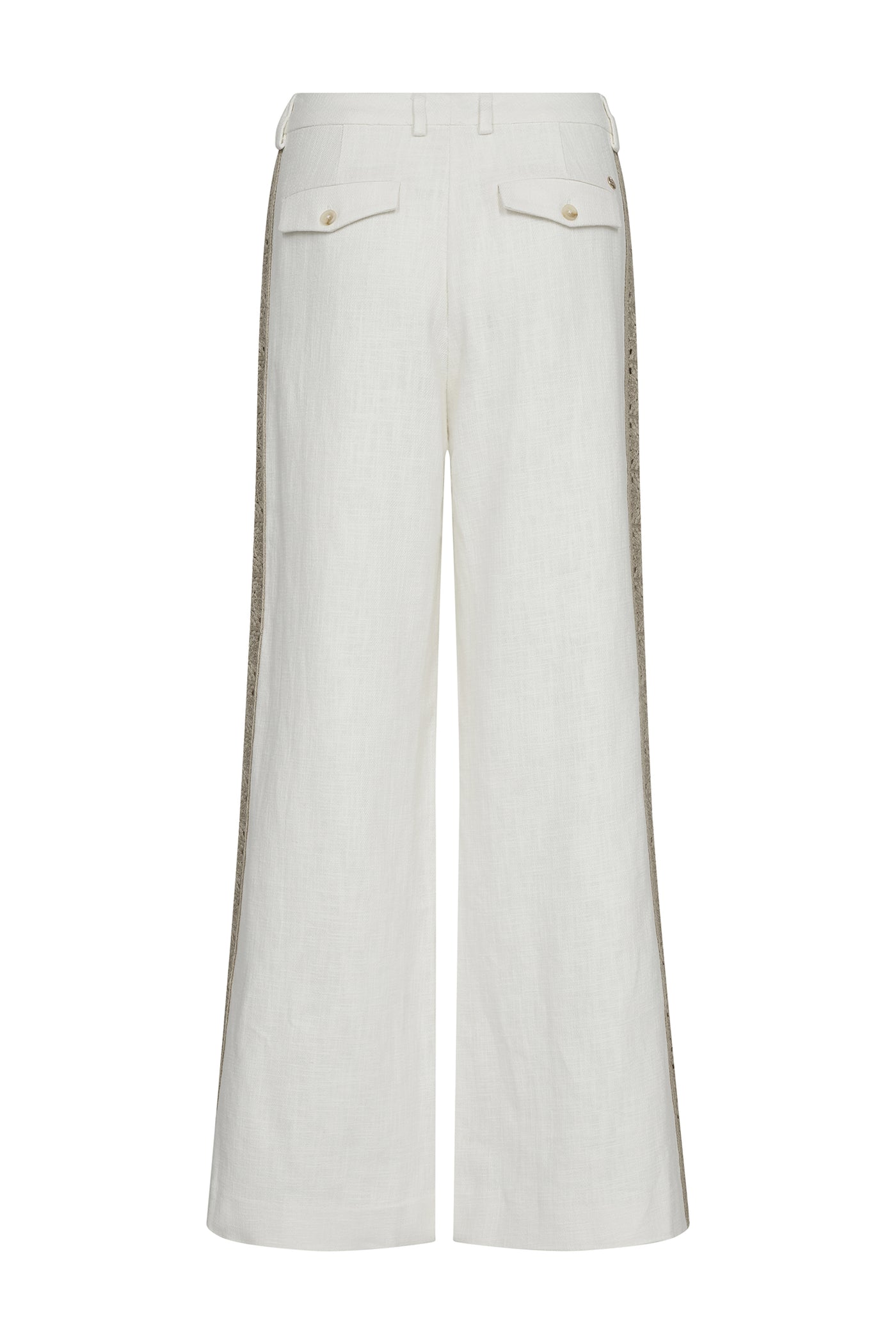 MMBeata Ramie Pant ECRU - 169540