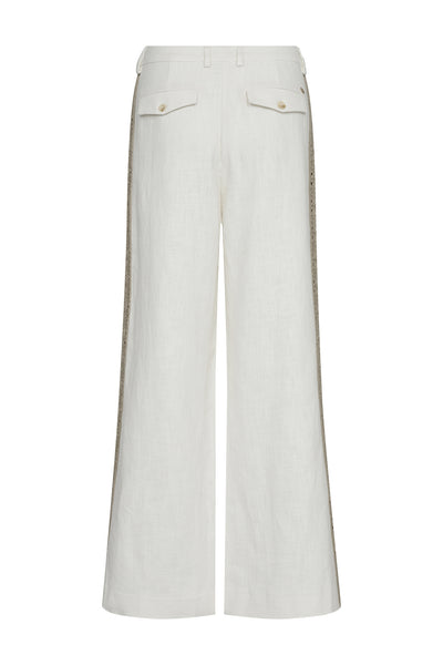 MMBeata Ramie Pant ECRU - 169540 Thumbnail