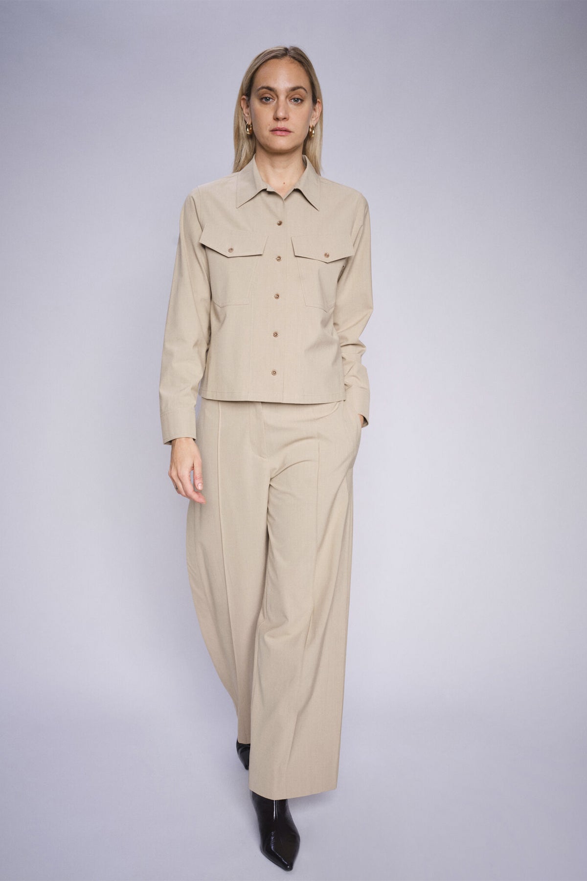 MMPhila Roy Shirt Sesame - 169790