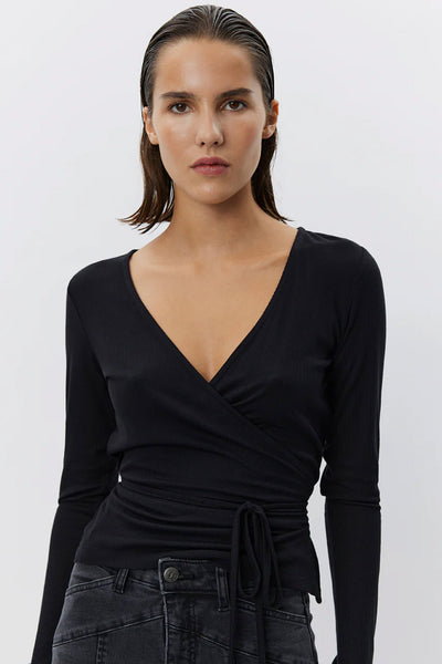 JOODYSW BLOUSE 1000 Black - SNOS558 Thumbnail