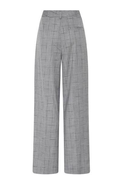 BayBBRicu pants Grey Check - BBW4226 Thumbnail