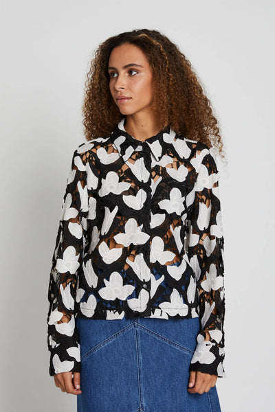 BellflowerBBFeruze shirt black/white Thumbnail