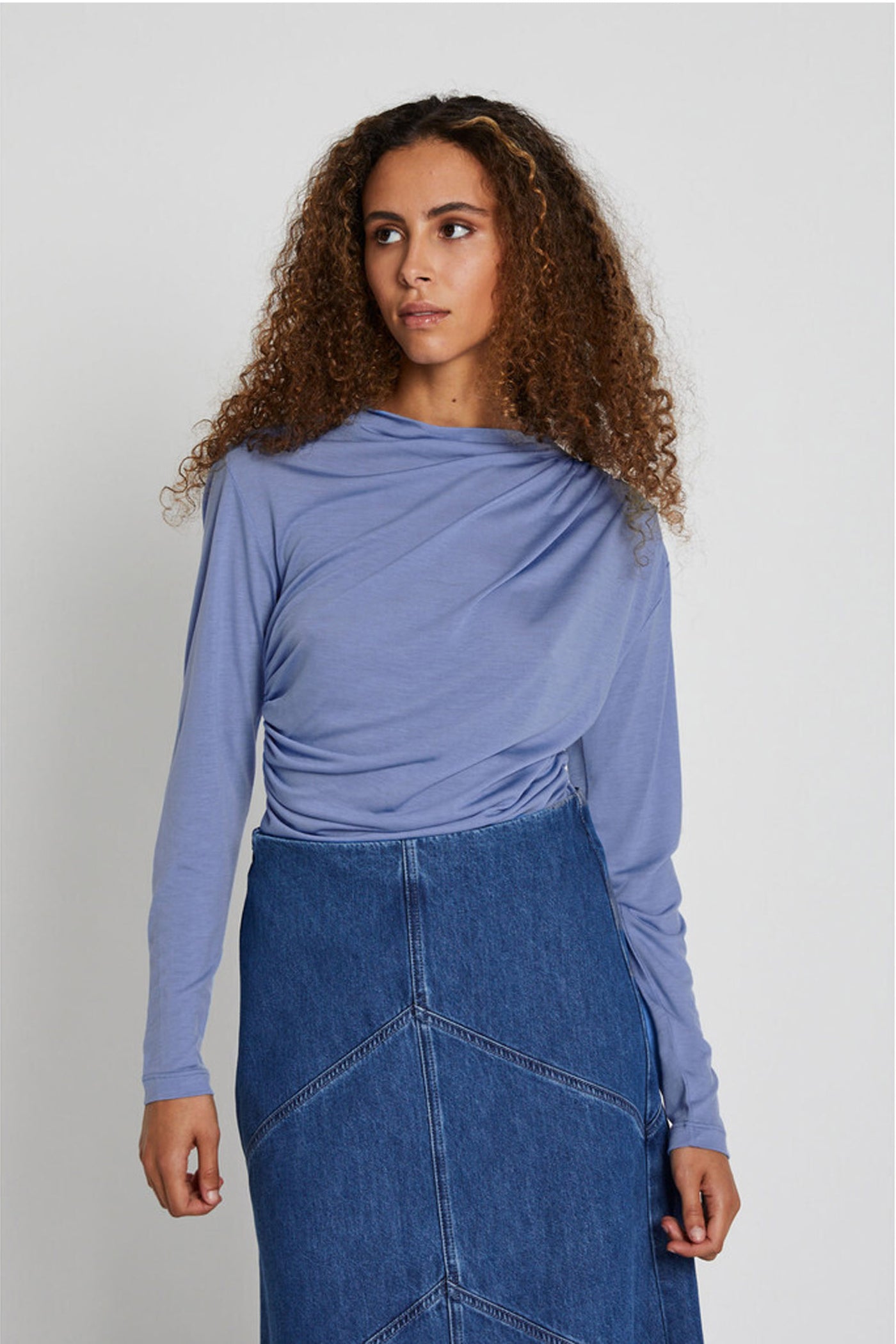 KatkaBBGinela blouse Granada Sky - BBW4428