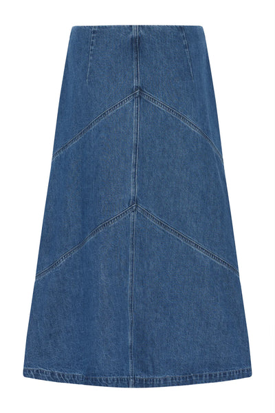 CanaBBEleen skirt Dark Blue Denim - BBW4465 Thumbnail