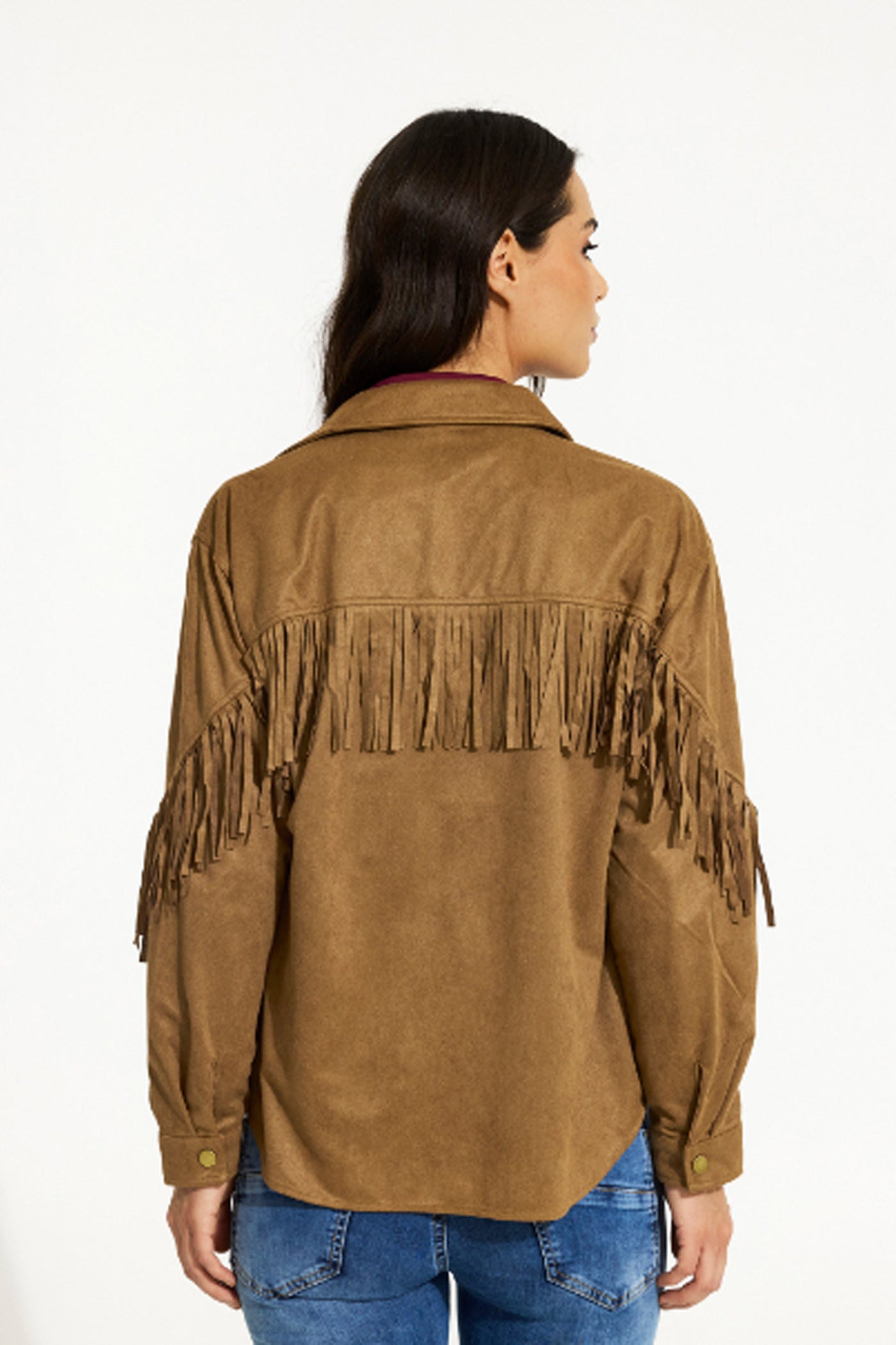 Jessica shirt COGNAC - 16514