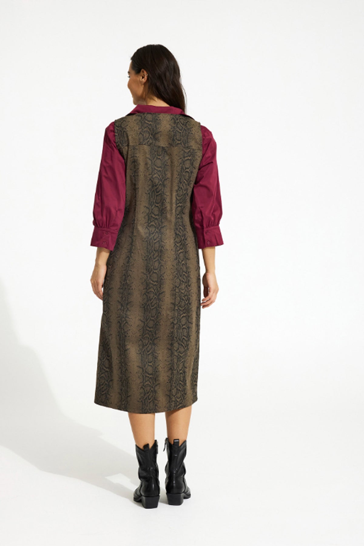 Mary jane dress Mocca - 16518