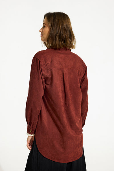 Jessica shirt Rubi red - 16521 Thumbnail