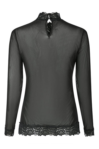 Liza Mesh Lace Black - 164281 Thumbnail