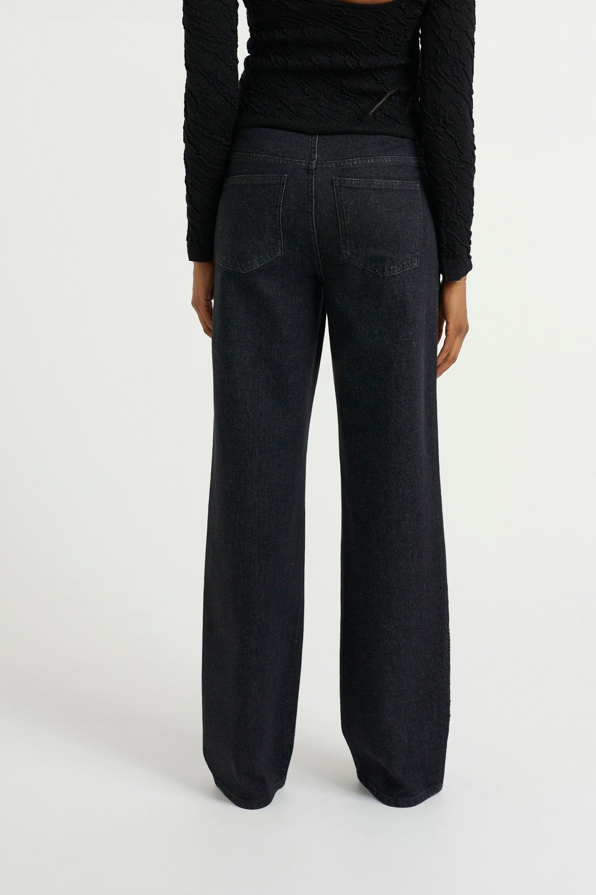 ZorahGZ MW jeans Dark black wash - 10909557