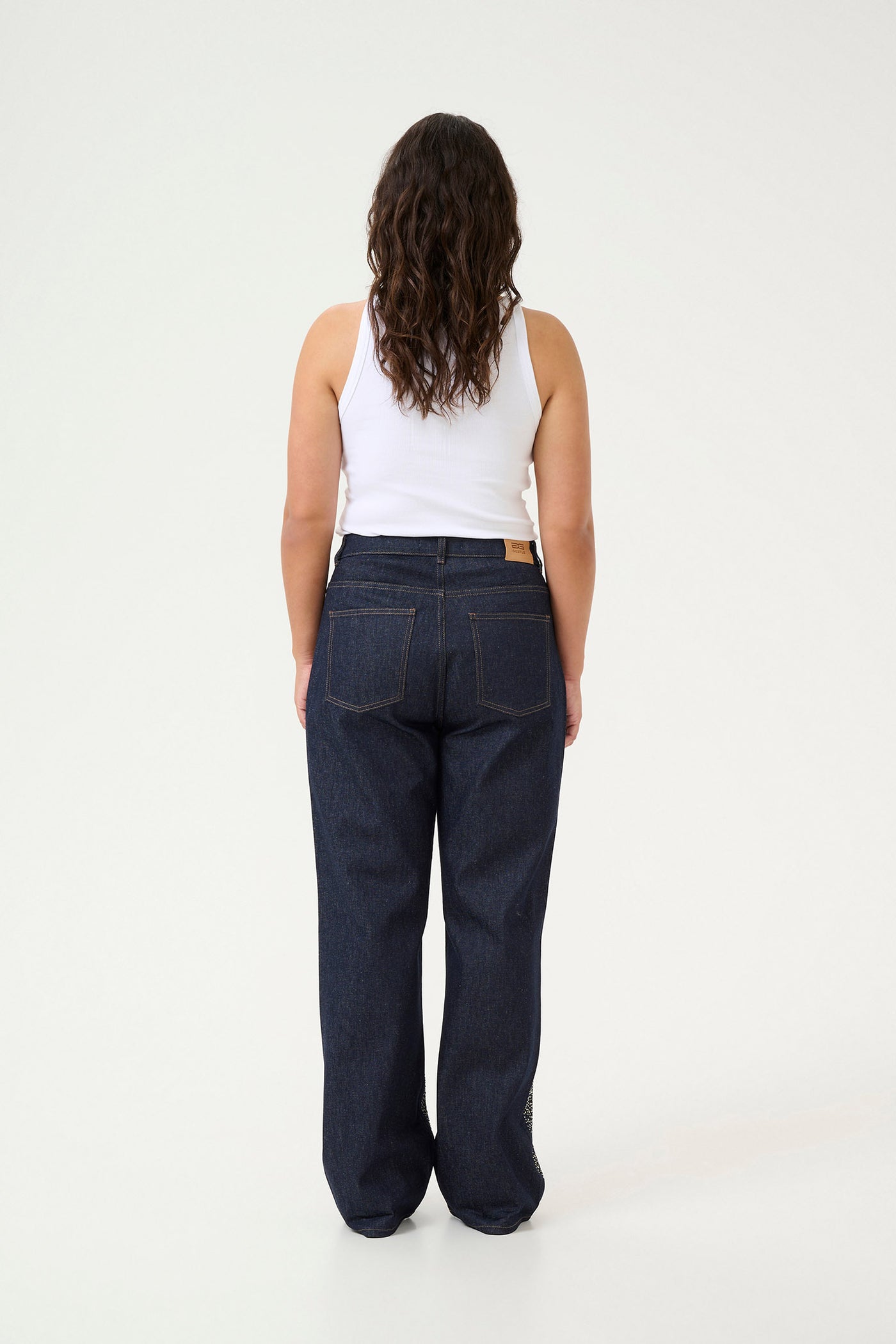 ZorahGZ MW jeans Dark blue Unwashed - 10909557