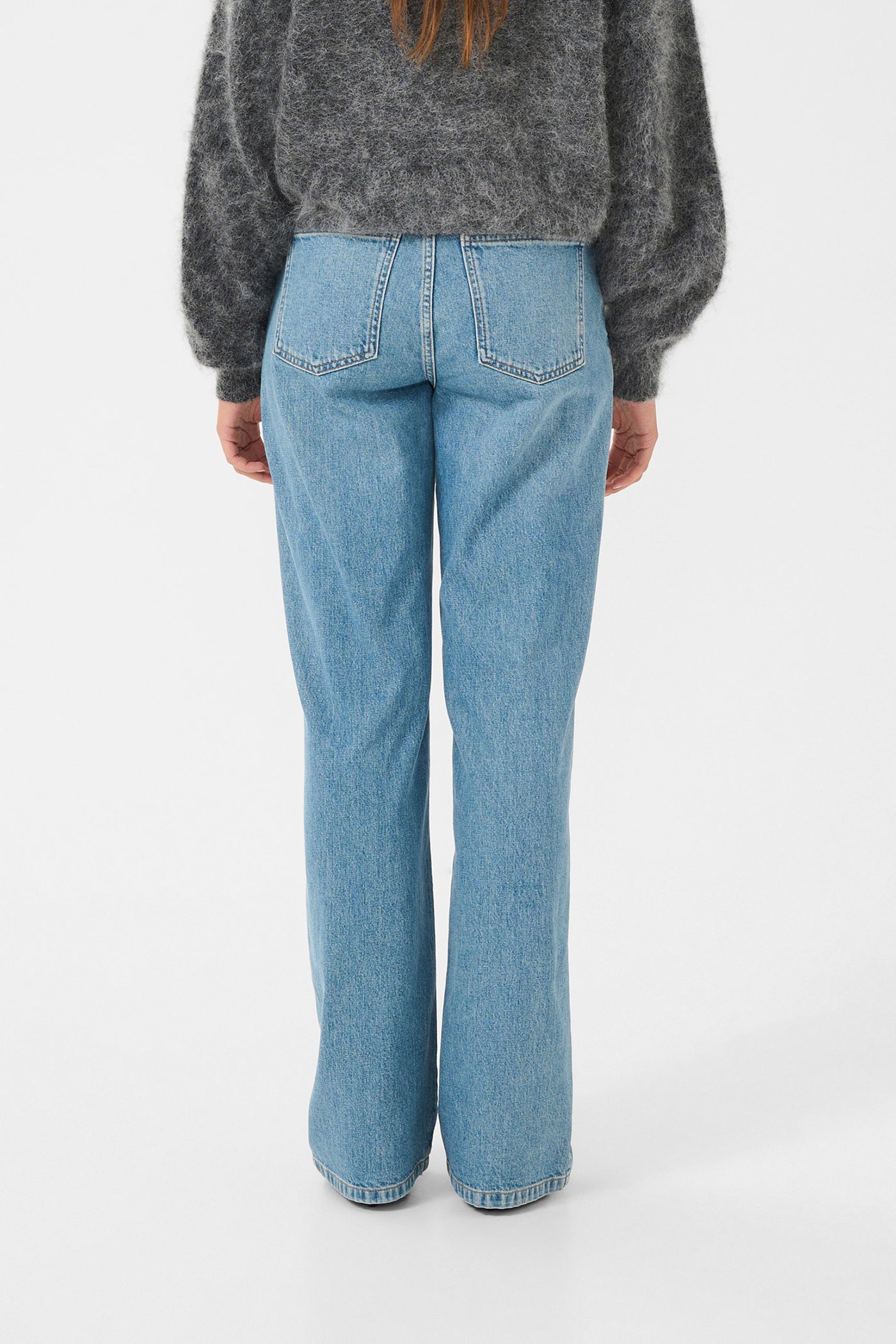 ZolinaGZ HW wide jeans NOOS Washed mid blue - 10909859