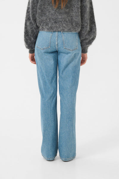 ZolinaGZ HW wide jeans NOOS Washed mid blue - 10909859 Thumbnail