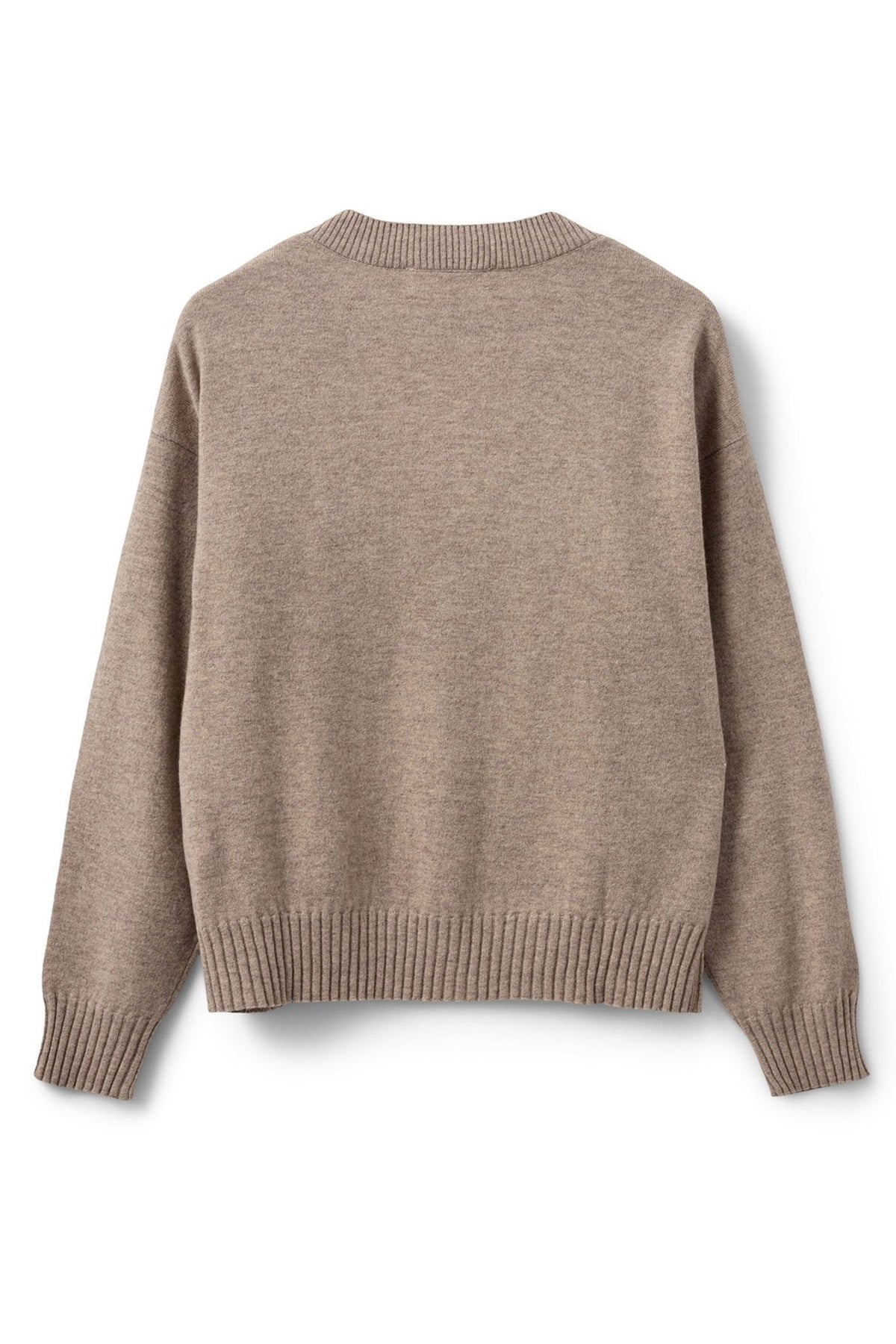 EDENSW SWEATER 7071 Brown melange - SNOS560